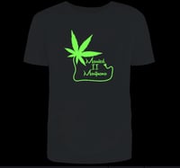 Glow in the dark plug tee