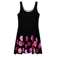 Image 1 of GARDEN  BEAUTY BLACK DRESS