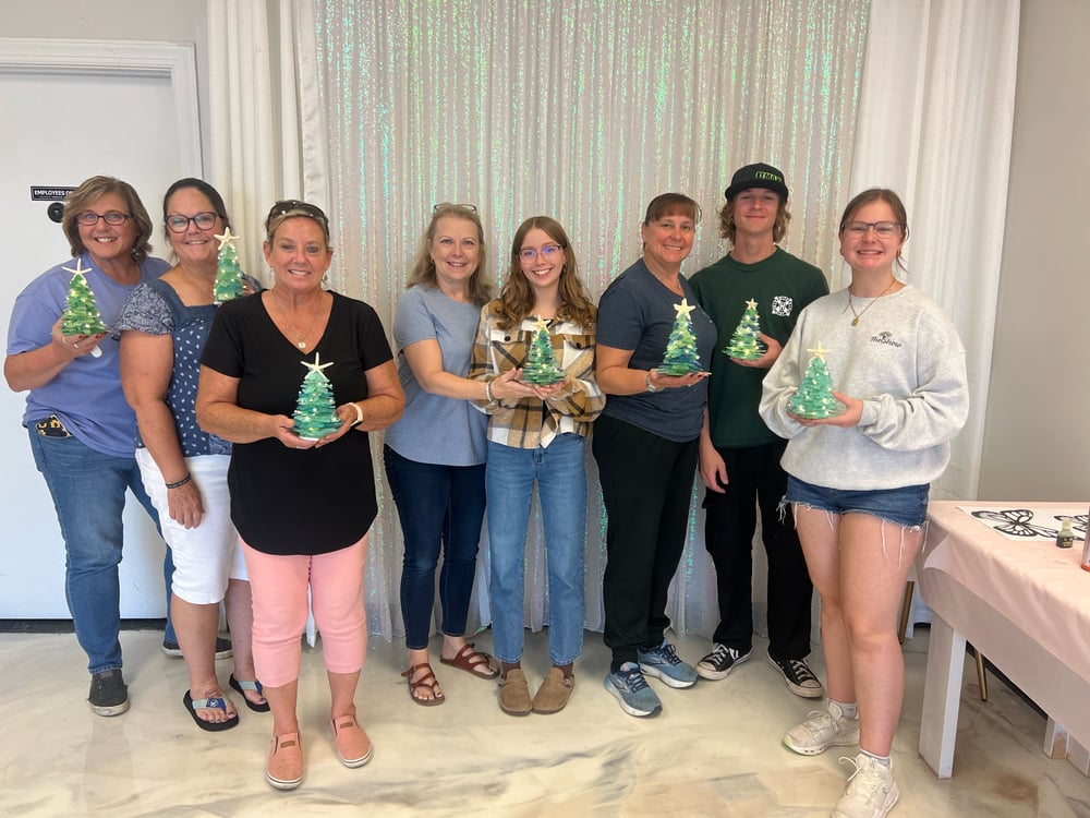 Image of Dec Sea Glass Tree Workshop