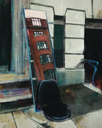 Image 1 of Painting / maleri / "København – Malerdrømme og tankestreger – Storskrald" / 80x100 cm