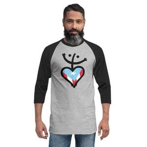 Image of Coqui-Love ¾ Sleeve Raglan