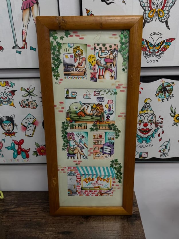 Image of Peeking through the window 