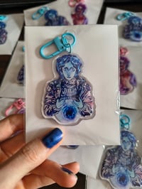 Image 2 of Cold Guy ( No I'm not a human) Keychain PREORDER