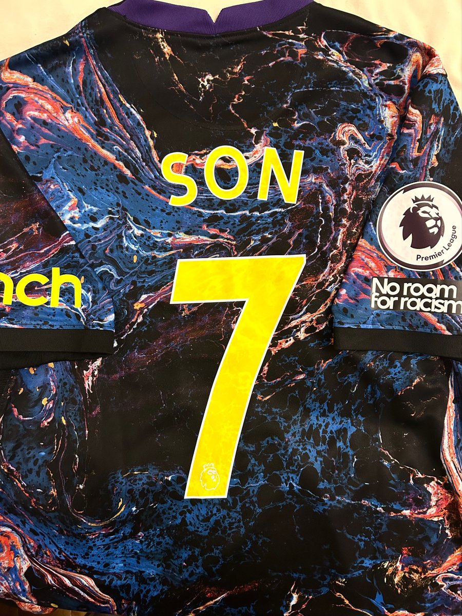 Image of Tottenham Hotspur “SON 7” 2021/22 Away Shirt + patches (L)