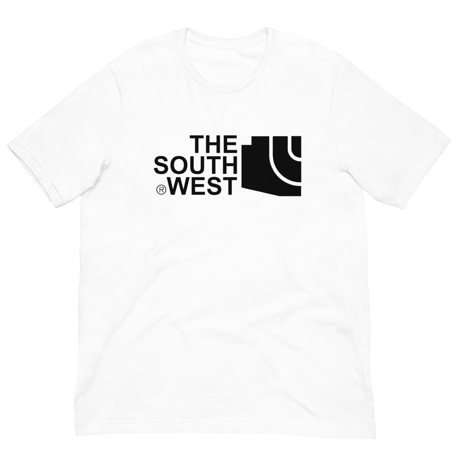 Image of LOWER AZ The Southwest Black logo Unisex t-shirt