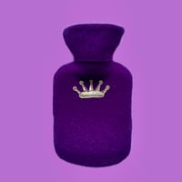 Image 1 of Pure Cashmere Crown Mini Hot Water Bottle (Limited Edition)