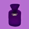 Pure Cashmere Crown Mini Hot Water Bottle (Limited Edition)