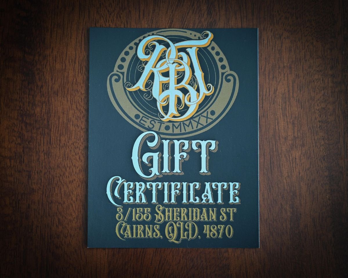 Old City Tattoo Gift Certificate
