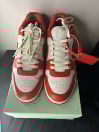 Image 2 of Off White “Out Of Office” Red/White