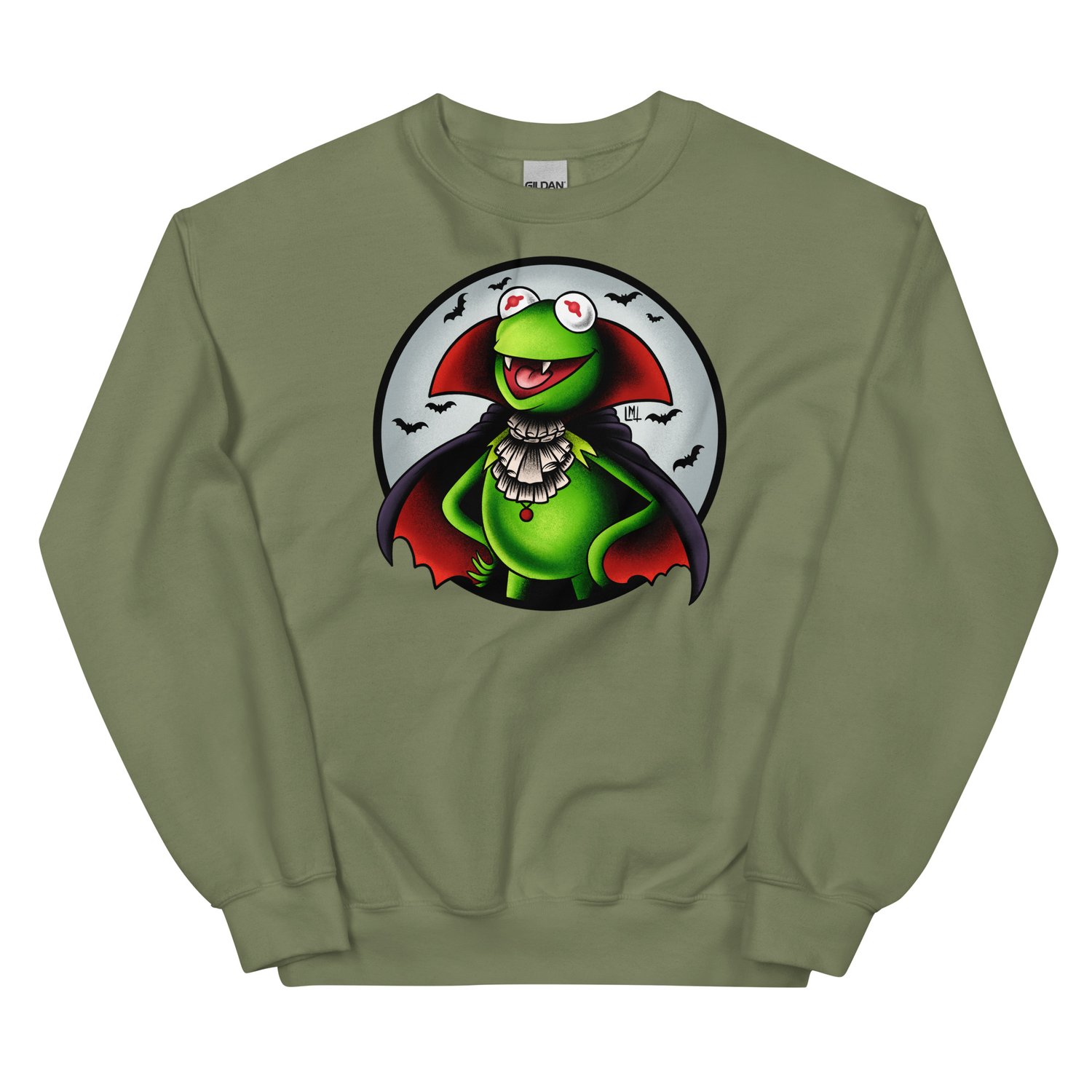 Image of Vampire Frog crew neck sweatshirt