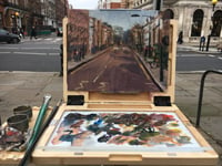 Image 2 of View from Sloane Square, original oil painting
