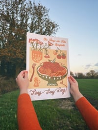 Image 5 of The Days are Like Soaghetti Print