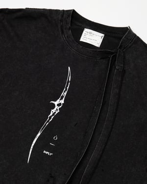 Image of IMPLY x ÒLĮNE - Ten Of Swòrds T-Shirt (Black)