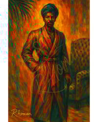 The Fire in His Robe