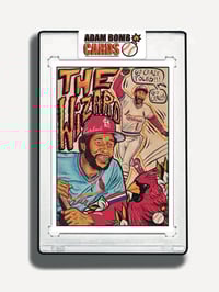 Image 1 of Ozzie Smith Go Crazy Folks (limited to 50) trading card 