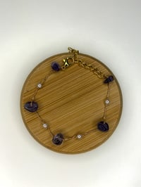 Amethyst Pearl Bracelet