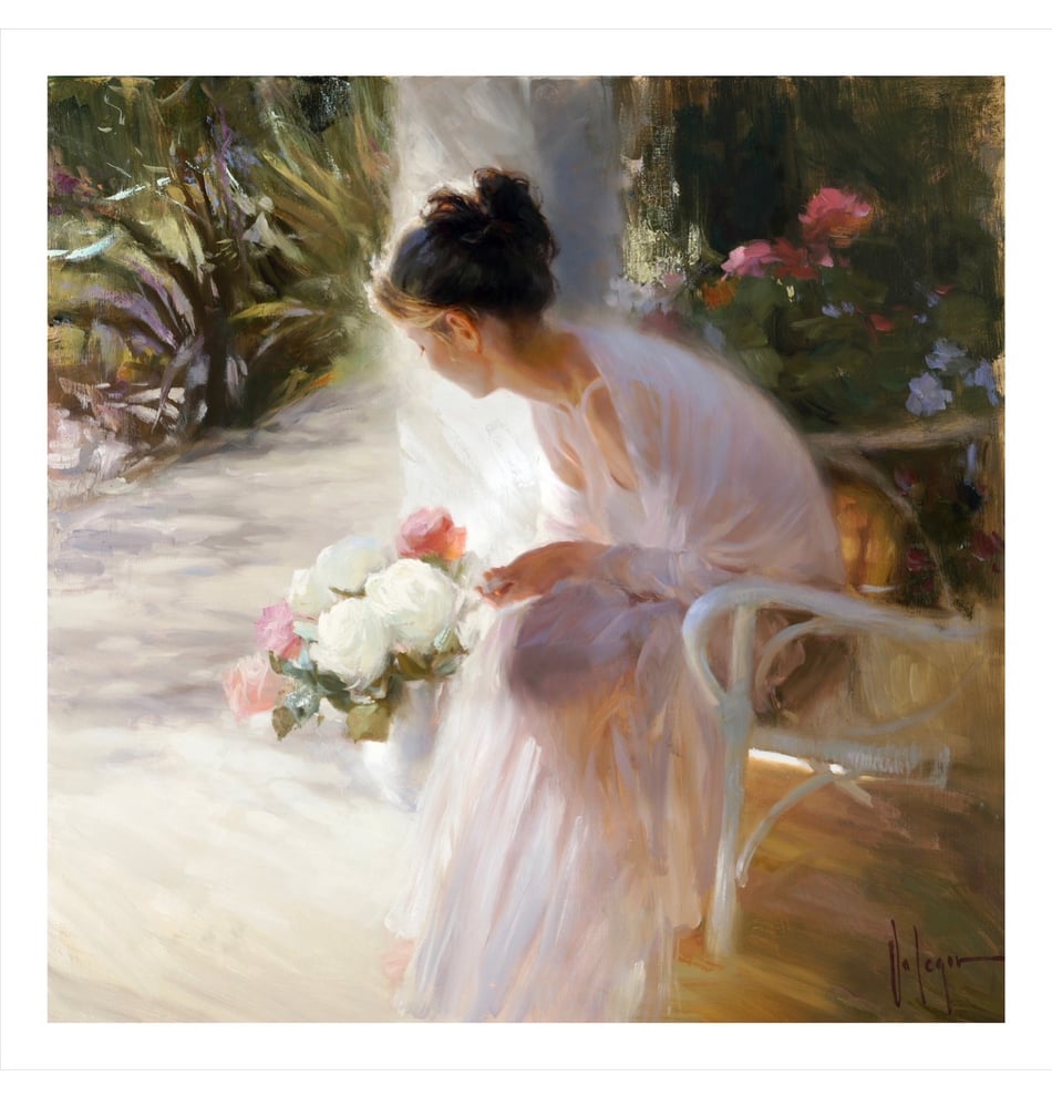 Image of PRINT ON CANVAS "SUNNY SILENCE"