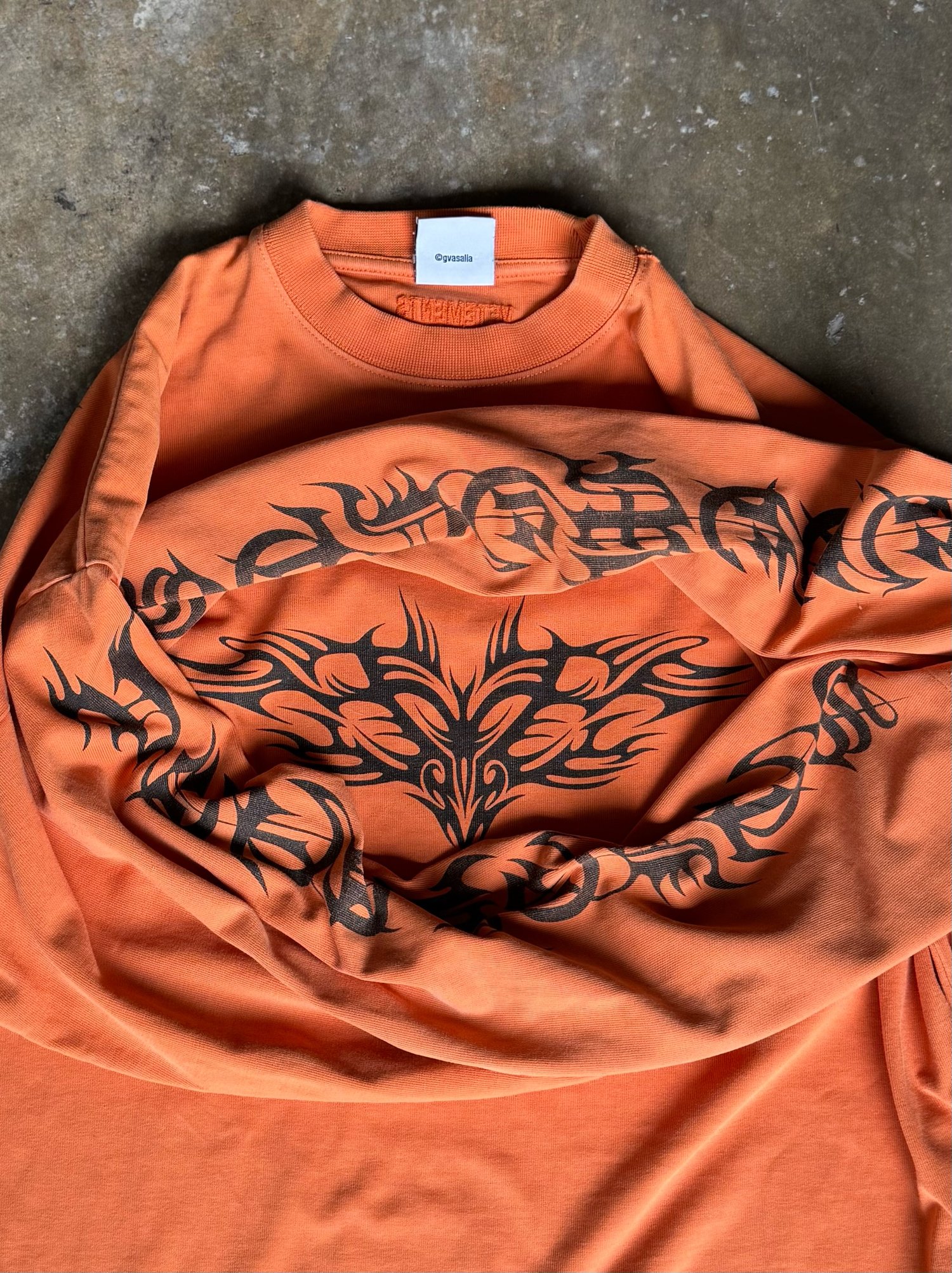Image of Vetements Tattoo Logo Longsleeve
