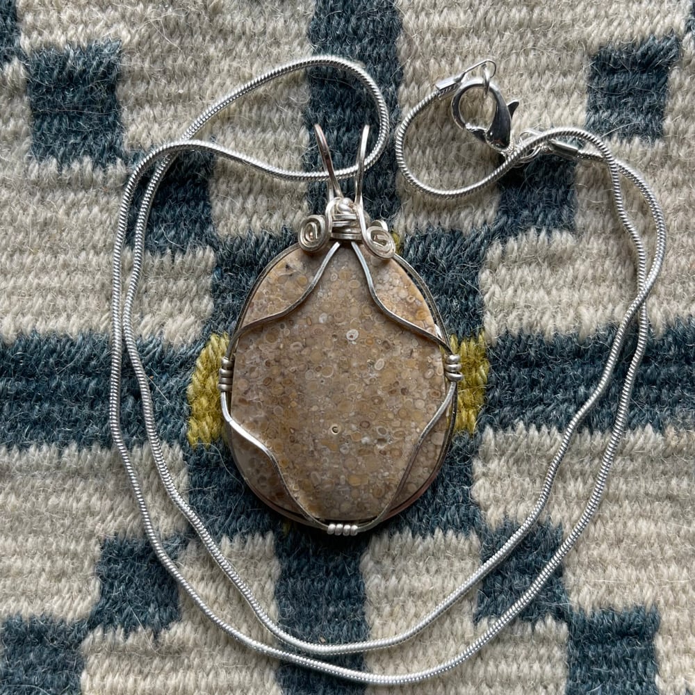 Oolitic Chert Cabochon From The Utah Desert