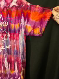 Image 3 of LARGE Mom I'm Scared Come Pick Me Up Tie Dye Shirt 3
