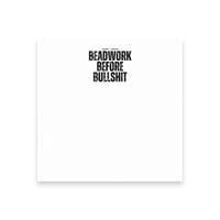 Image 10 of Beadwork before Bullshit Note pads