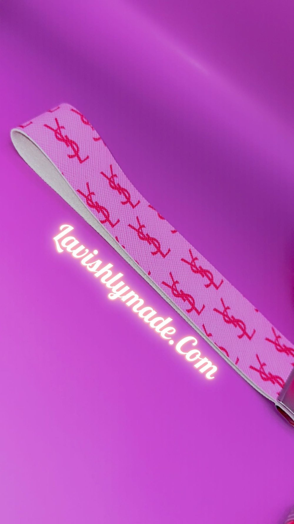 Image of Y$L Hotpink/pink Keychain💕