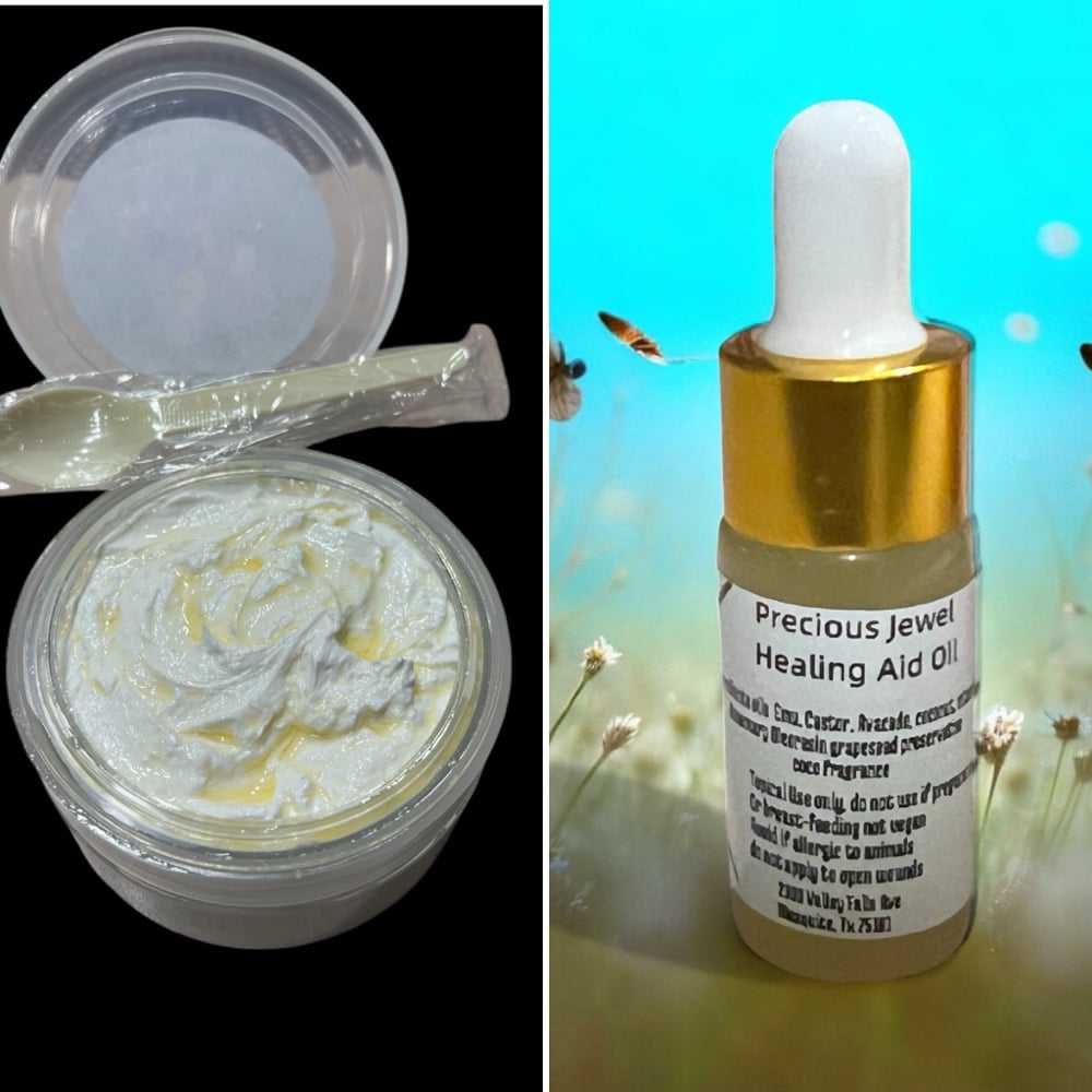 Image of Turmeric CoCoa Butter  & Healing Aid Oil Kit