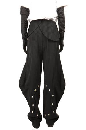 Image of ÆNRMÒUS - Panel Pants (Black)