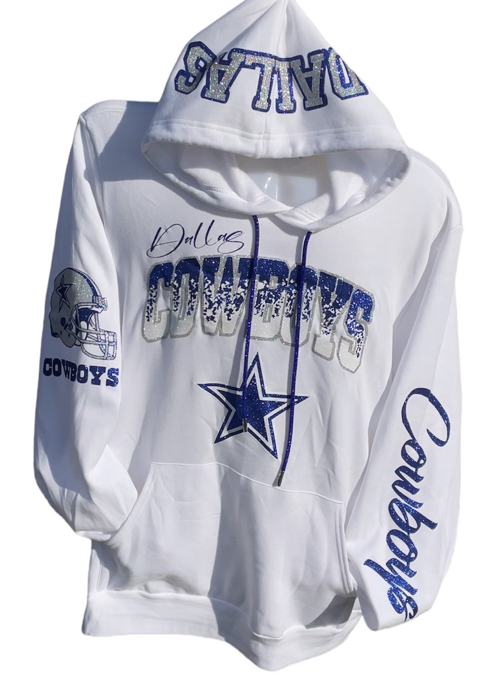White Dallas Hoodie