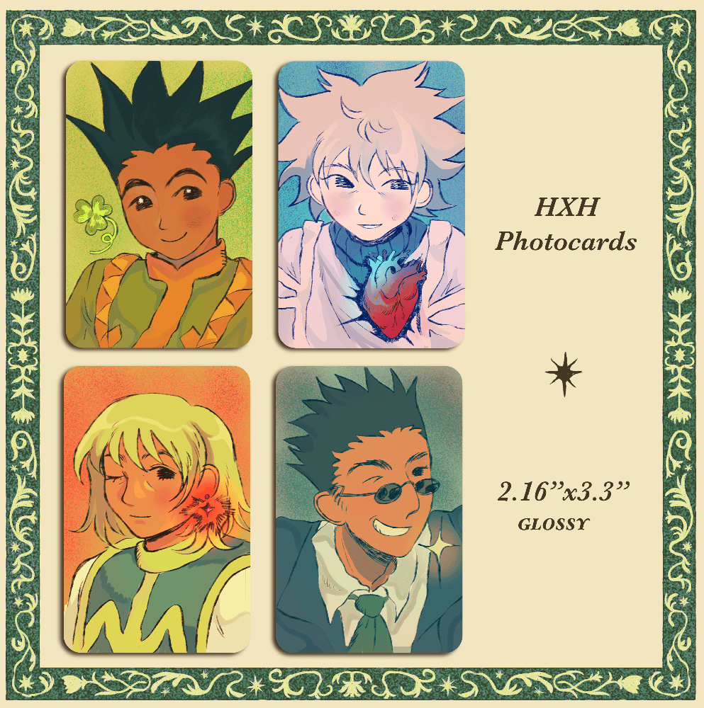 HxH Photocards