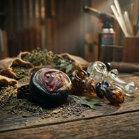 Image 10 of Double Iris herb Grinder OAAK