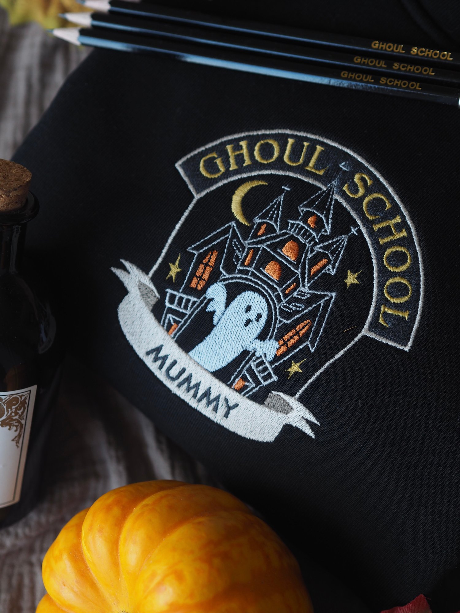 Image of Ghoul School - Black Adult Sweater