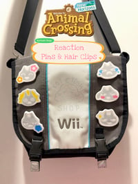 Image 1 of Animal Crossing Reaction Pins & Hairclips