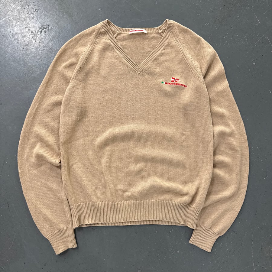 Image of 2000s Prada Luna Rossa knit,  size small