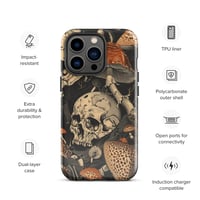 Image 24 of Goblincore Skull and Mushroom Grunge/Punk Tough Case for iPhone®