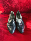 Image 2 of Vintage 70s Loafer Cuban Heels 
