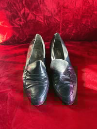 Image 2 of Vintage 70s Loafer Cuban Heels 