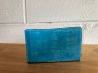 Image 3 of Beat Up Mixtape Ceramic Sculpture Black & Electronic Blue