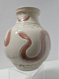 Image 1 of Vase 10 - Iridescent snakes