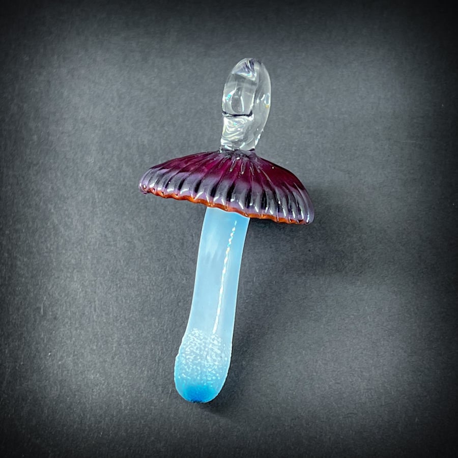 Image of Purple Capped Myshroom Pendant