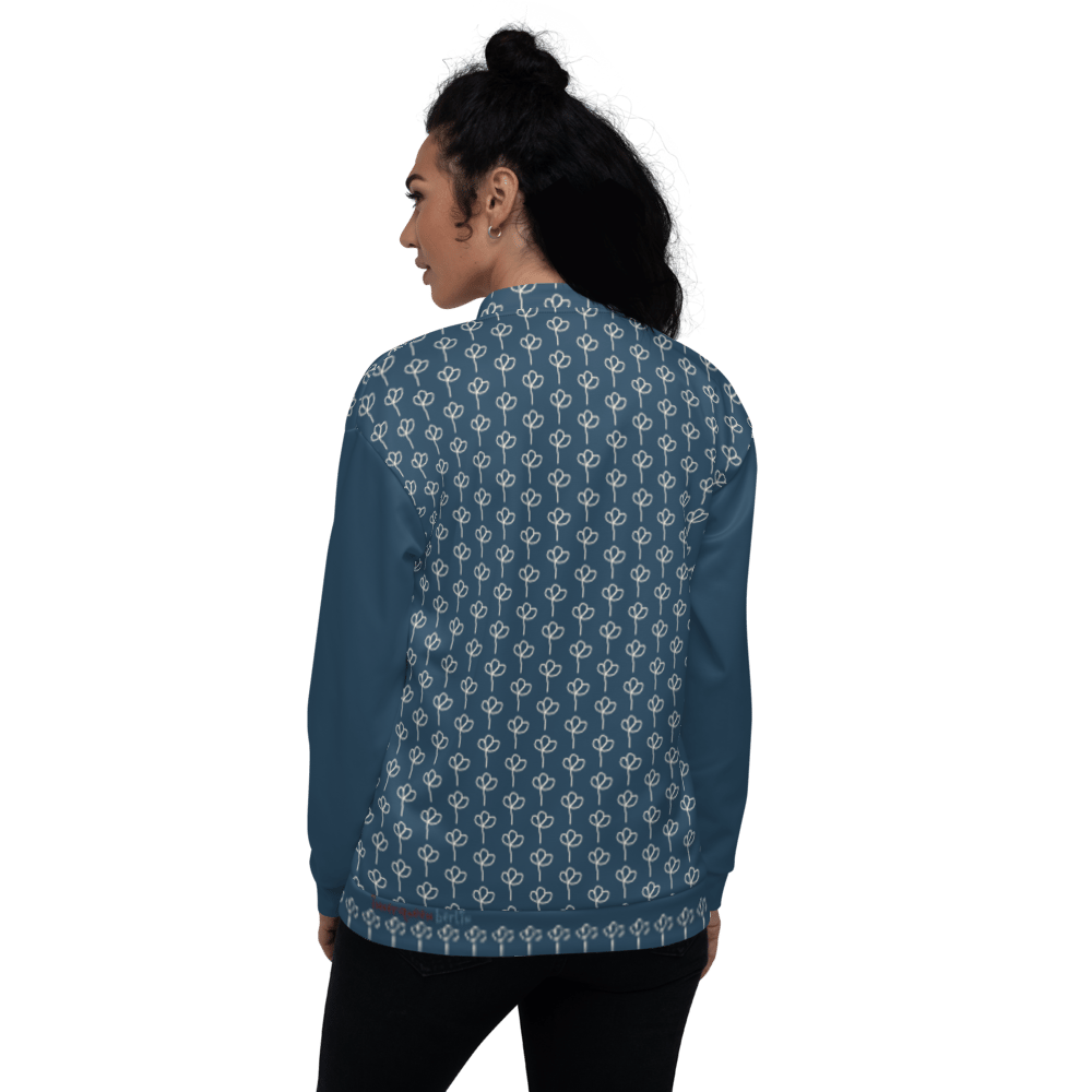 Image of IQ Flower Art Unisex Bomberjacke Arapawa