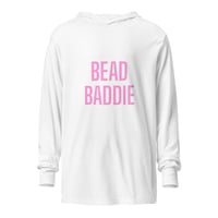 Image 7 of Bead Baddie Hooded long-sleeve tee