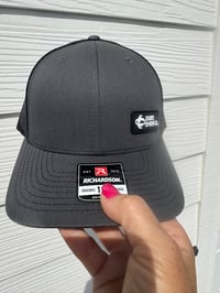 Richardson char black rubber patch