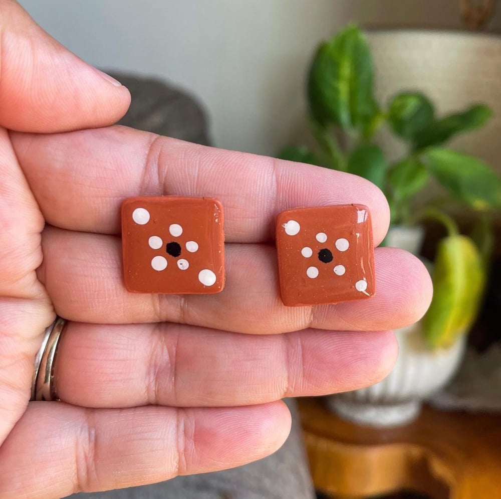 Image of Mexican clay stud 