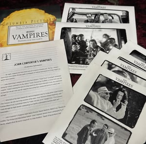Image of John Carpenter’s Vampires Movie Press Kit 1998