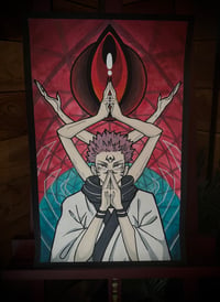 Image 2 of Original painting- Sukuna 