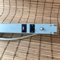 Image 4 of Hammond 1U 6-Outlet Rack Power Strip • 70s made in Canada