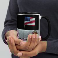 Image 1 of moon Mug with Color Inside