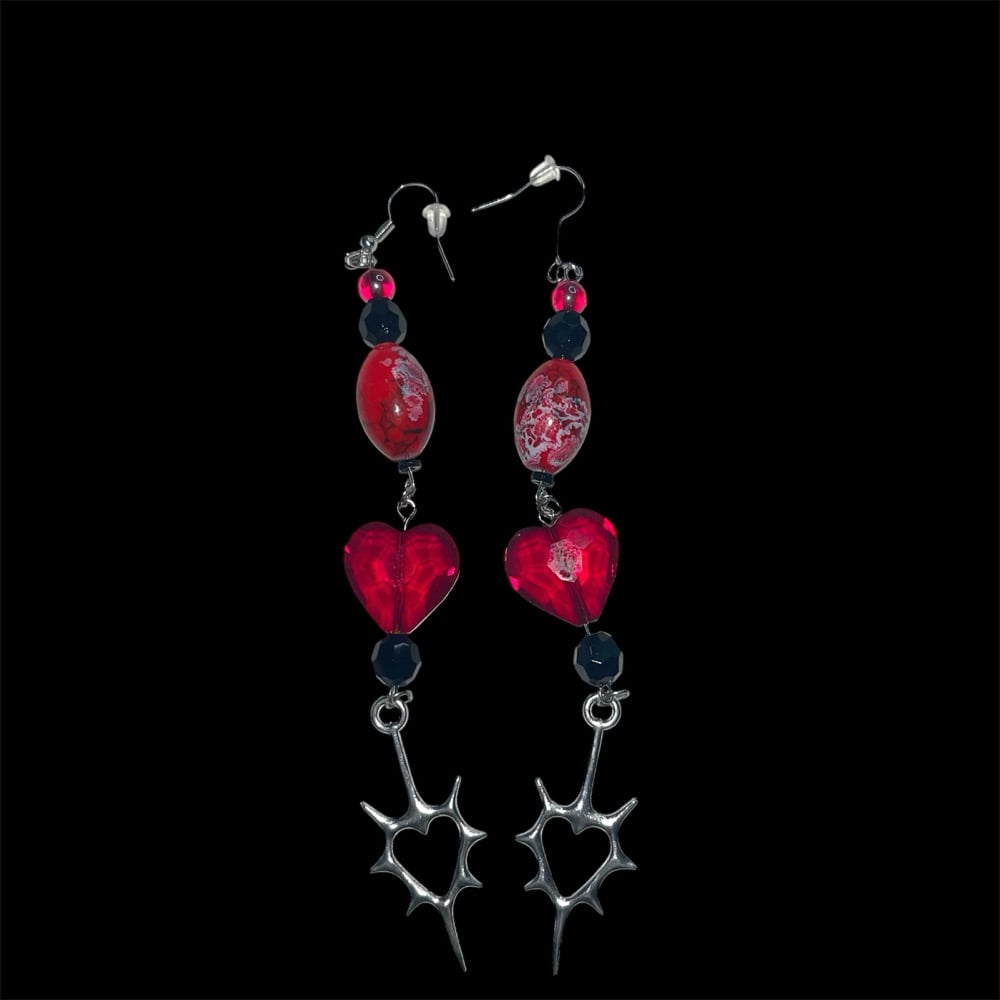 Image of HEART EARRINGS (3)