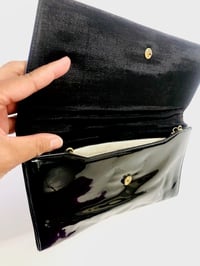 Image 5 of  Patent Leather Asymmetrical Clutch